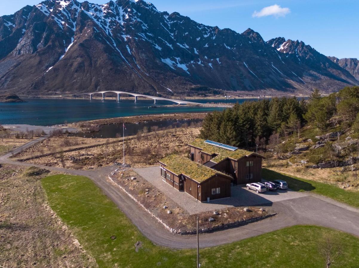 Kleppstad Lodge Lofoten Experience Sydalen Buitenkant foto