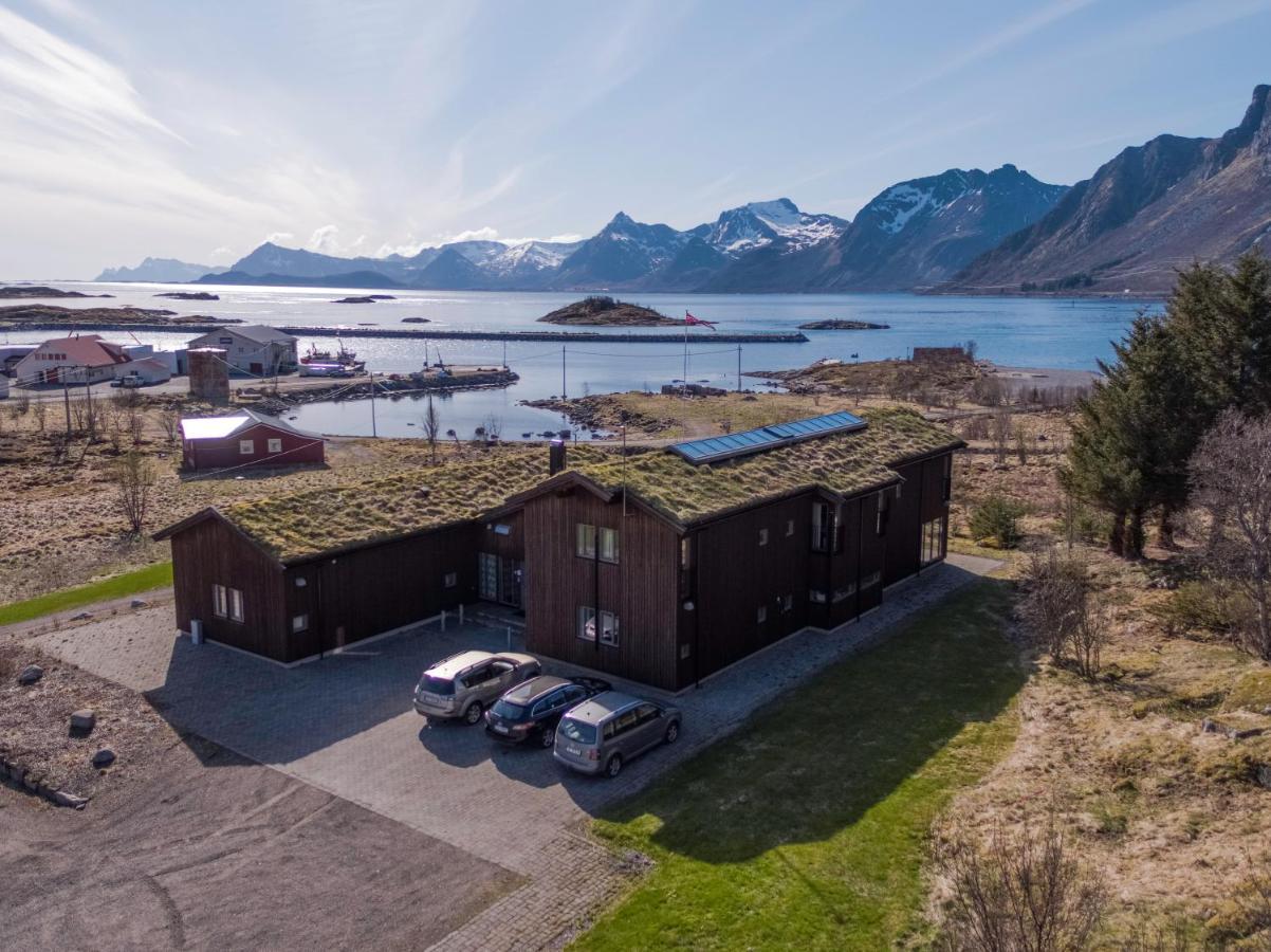 Kleppstad Lodge Lofoten Experience Sydalen Buitenkant foto