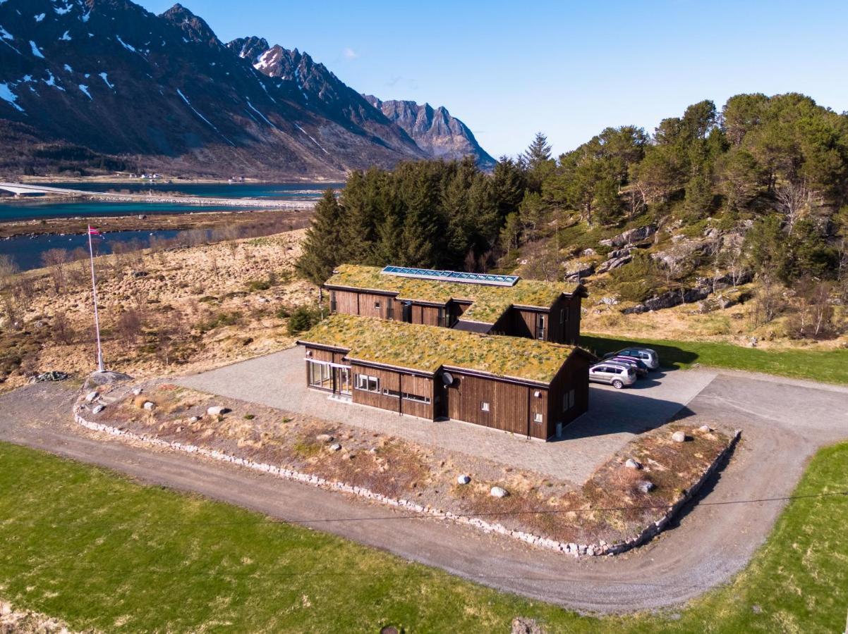 Kleppstad Lodge Lofoten Experience Sydalen Buitenkant foto